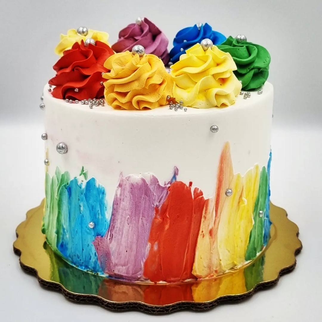 Pastel arcoiris
