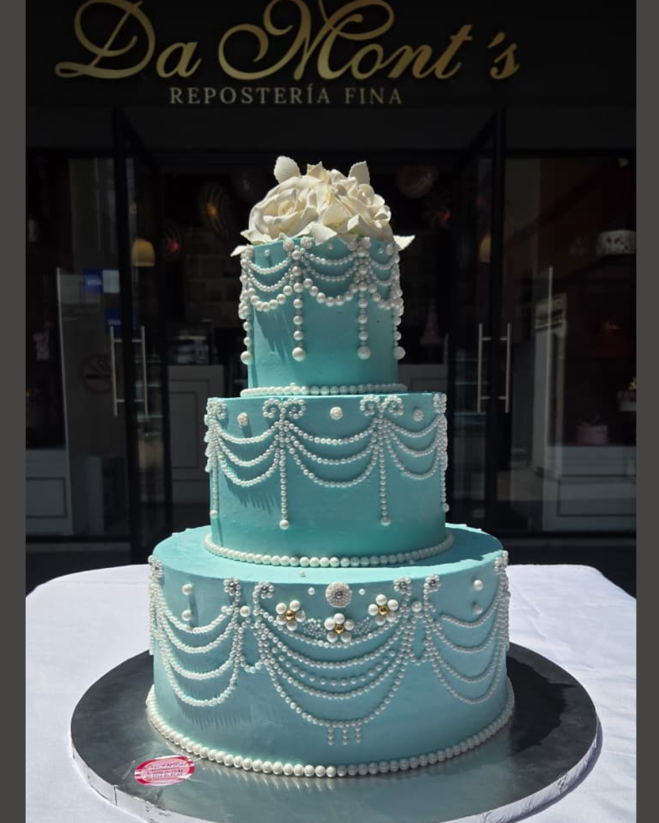 Pastel15AñosAzul
